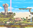 The Skyloft Stage's Icon from Super Smash Bros. Ultimate