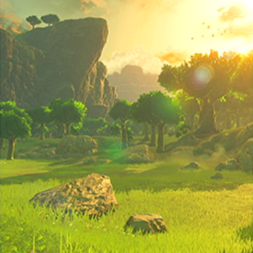 File:NSO BotW June 2022 Week 3 - Background 3 - Great Plateau.png