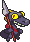 A Black Lizalfos from Cadence of Hyrule
