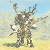 File:TotK Hyrule Compendium Silver Lynel.png