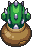 A Jar with a Cactus growing in it from Cadence of Hyrule