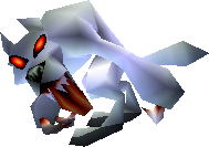 OoT White Wolfos Model.png