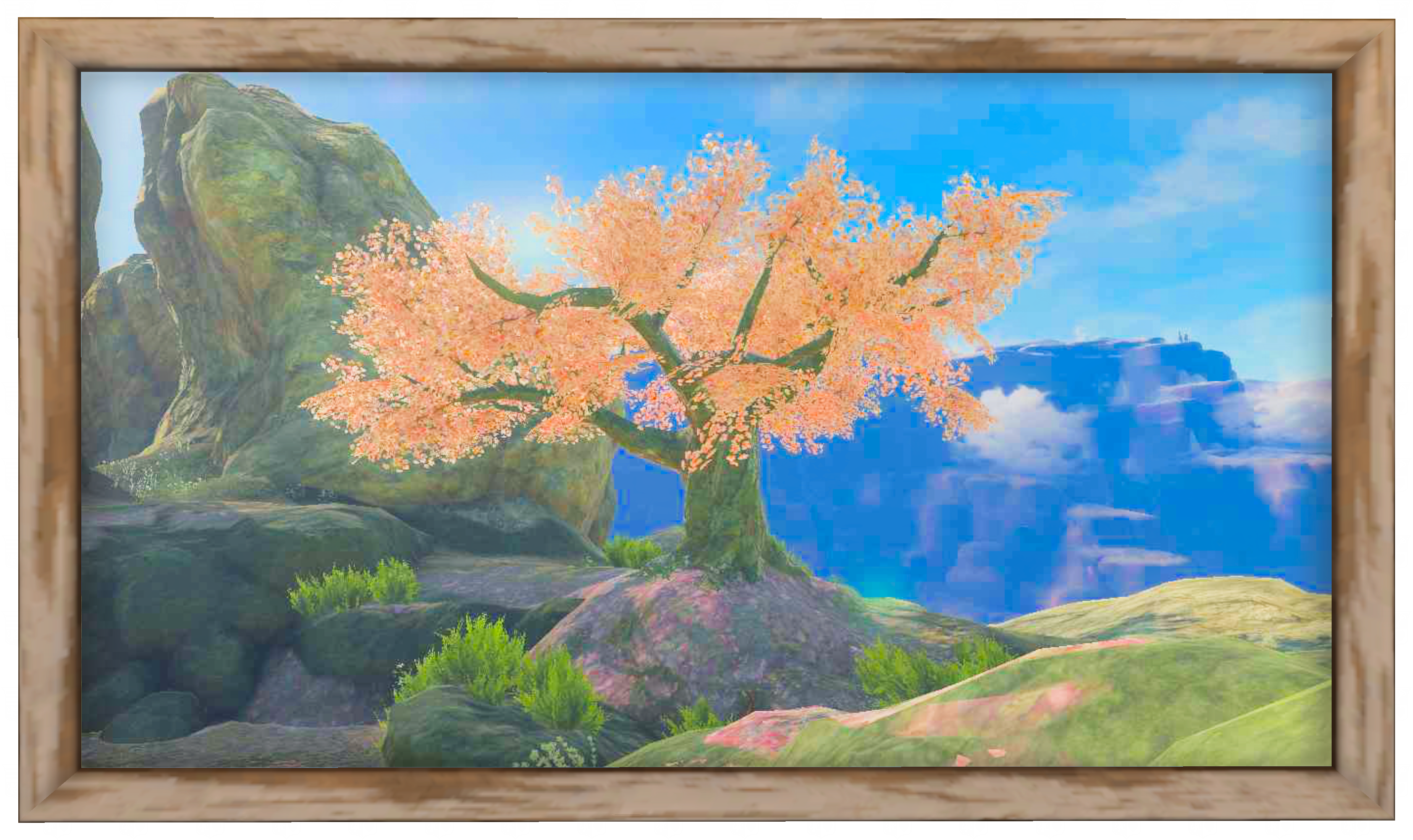 Picture of a Cherry-Blossom Tree - Zelda Wiki