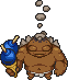 A Goron Merchant from Cadence of Hyrule