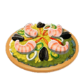 Icon for Seafood Paella from Hyrule Warriors: Age of Calamity
