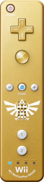 File:Gold Wii Remote Plus.png