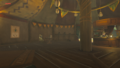 The interior of Tabantha Bridge Stable from Breath of the Wild