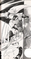 Fierce Deity Link attacking in the Majora's Mask manga