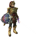 Link wearing the Magic Armor in Twilight Princess