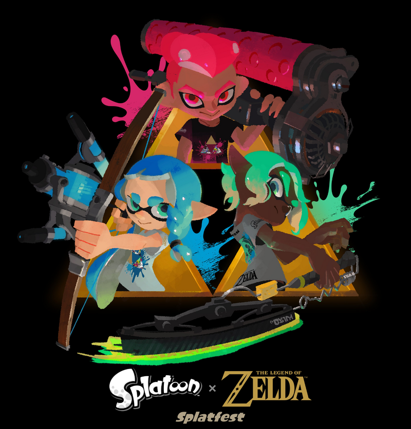 Splatoon × The Legend of Zelda Splatfest - Zelda Wiki
