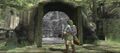 Link entering through the supposed Door of Time in Twilight Princess