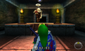 The final room of Dampe's Catacomb Race from Ocarina of Time 3D