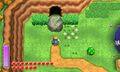 Large Rock blocking the entrance to a cave from A Link Between Worlds