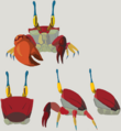 Ironshell Crab concept art from Breath of the Wild