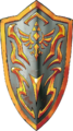 Concept artwork of a Royal Shield from Breath of the Wild