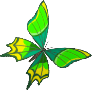 Thunderwing Butterfly model from Tears of the Kingdom