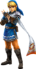 HWL Link Great Sea Map Hero's Clothes Artwork.png