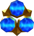 The Zora's Sapphire from Ocarina of Time 3D