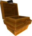 An opened Treasure Chest from Skyward Sword