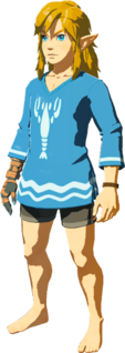Island Lobster Shirt model from Tears of the Kingdom
