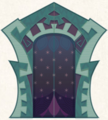 Concept art of the Gate to the Snow Realm