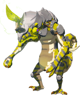 Electric Lizalfos model from Tears of the Kingdom