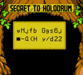The Secret to Holodrum that starts a Linked Game in Oracle of Seasons