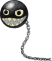 Chain Chomp artwork from Link's Awakening