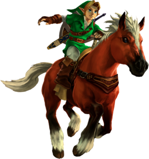 OoT3D Link and Epona Artwork.png