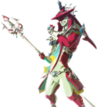 Artwork of Sidon after becoming the Sage of Water from Tears of the Kingdom