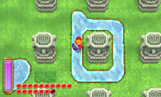 Southern Ruins screenshot from A Link Between Worlds