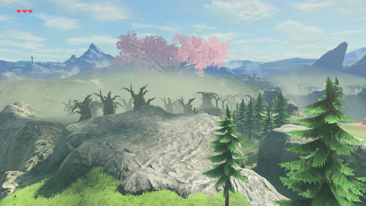 File:BotW Lost Woods.png - Zelda Wiki