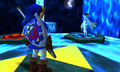 Princess Ruto inside the Sacred Realm from Ocarina of Time 3D