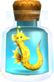 A Bottled Seahorse from Majora's Mask 3D