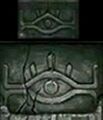 Eye Symbol on the Fused Shadow