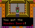 Obtaining the Wooden Sword from Oracle of Seasons