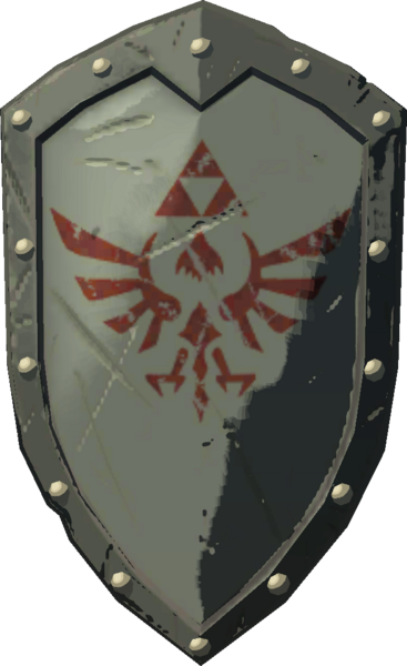 File:BotW Knight's Shield Model.png