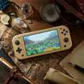 The Nintendo Switch Lite: Hyrule Edition playing Echoes of Wisdom