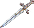 Artwork of the Magical Sword from The Adventure of Link