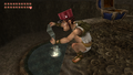 The Postman inside the Cave of Ordeals from Twilight Princess HD