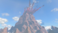 Death Mountain prior to completing "Yunobo of Goron City" from Tears of the Kingdom