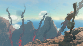 Death Mountain Summit screenshot from Tears of the Kingdom