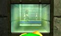 Link spying on Ganondorf from Ocarina of Time 3D