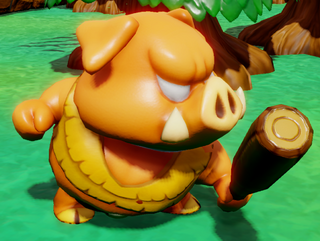 Boarblin model from Echoes of Wisdom