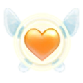 Icon of a Gratitude Crystal with the Lightning Element from Hyrule Warriors: Definitive Edition