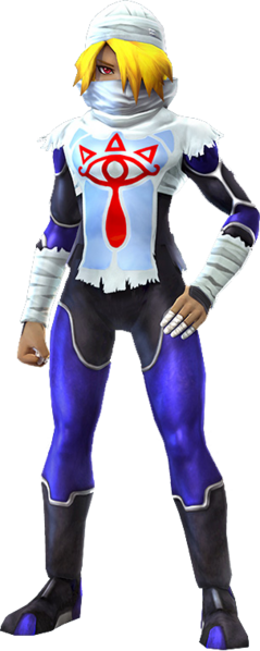 File:HW Sheik Era of the Hero of Time Outfit Artwork.png