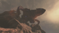 Divine Beast Vah Rudania after being freed