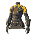 Rubber Armor with Yellow Dye