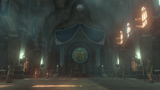 Audience Chamber screenshot from Tears of the Kingdom