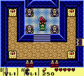 The chamber with the Conch Horn from Link's Awakening DX